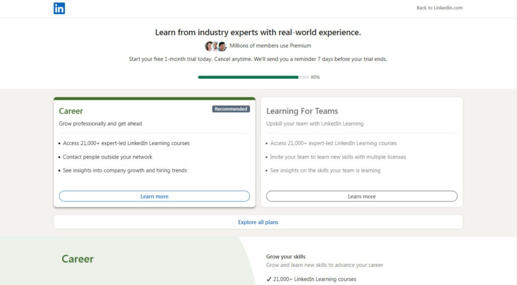 1714765839 389 لینکدین پریمیوم چیست آموزش رایگان مزایای linkedin premium آفتاب