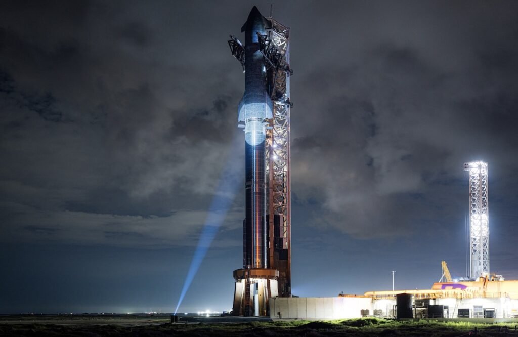 تصاویر دهمین پرتاب استارشیپ