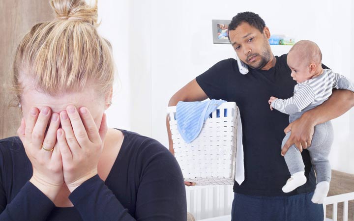 فرد مبتلا باید از دیگران درخواست کمک کند - افسردگی پس از زایمان