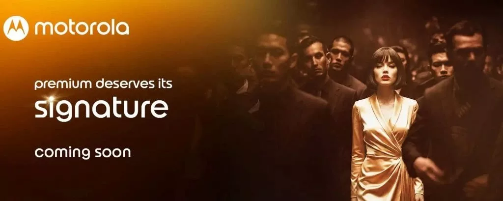 پوستر موتورولا Signature 