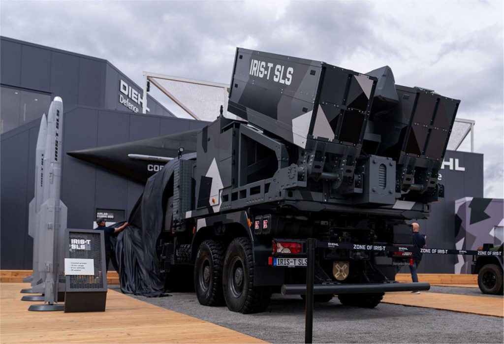 سیستم پدافند هوایی IRIS T SLS MK4 ساخت آلمان آفتاب وطن