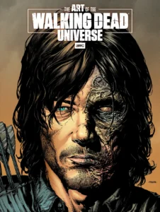 کاور The Art of AMC's the Walking Dead Universe با حضور دریل دیکسون (برای دیدن سایز کامل روی تصویر تپ/کلیک کنید)