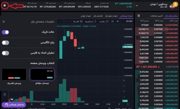 1697555436 576 چیدمان کلاسیک نوبیتکس؛ پنلی جذاب برای بورسی‌ها