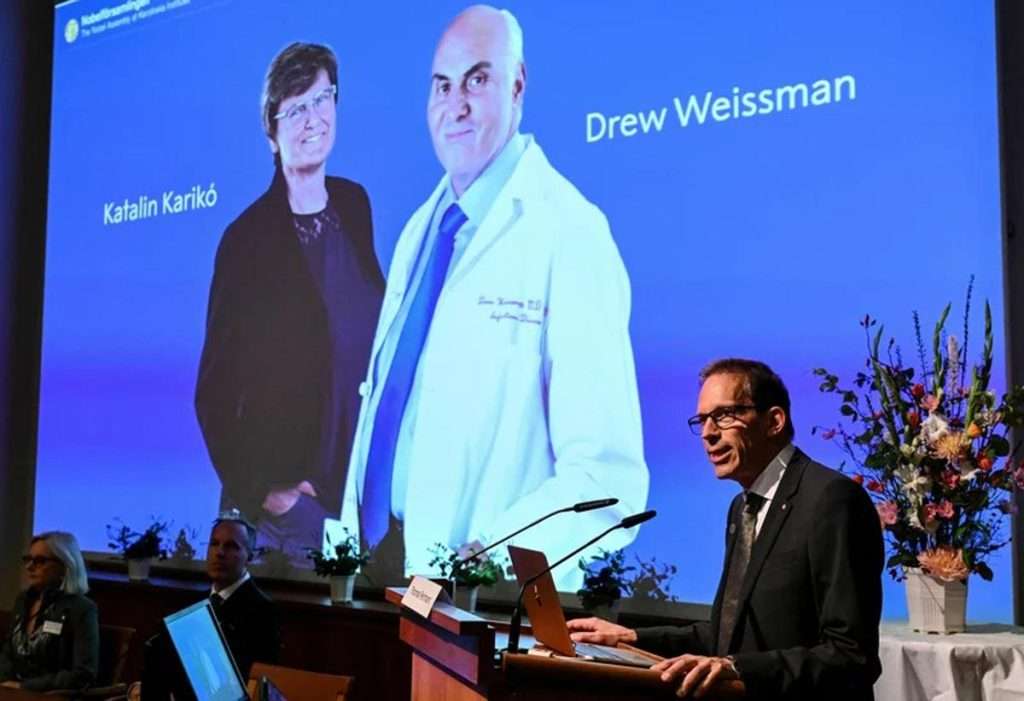 جایزه نوبل پزشکی 2023 به پایه‌گذاران واکسن mRNA کرونا رسید