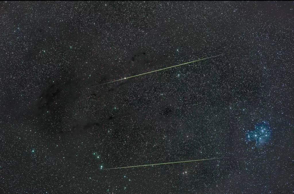 شهاب‌های جباری در صورت فلکی ثور.webp