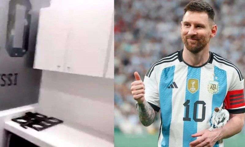 هدیه ابدی باشگاه آرژانتینی به مسی و خانواده‌اش عکس