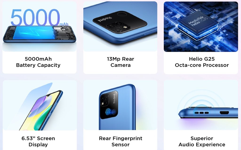 راهنمای خرید گوشی گیمینگ ارزان قیمت 141 گوشی شیائومی مدل REDMI 10A