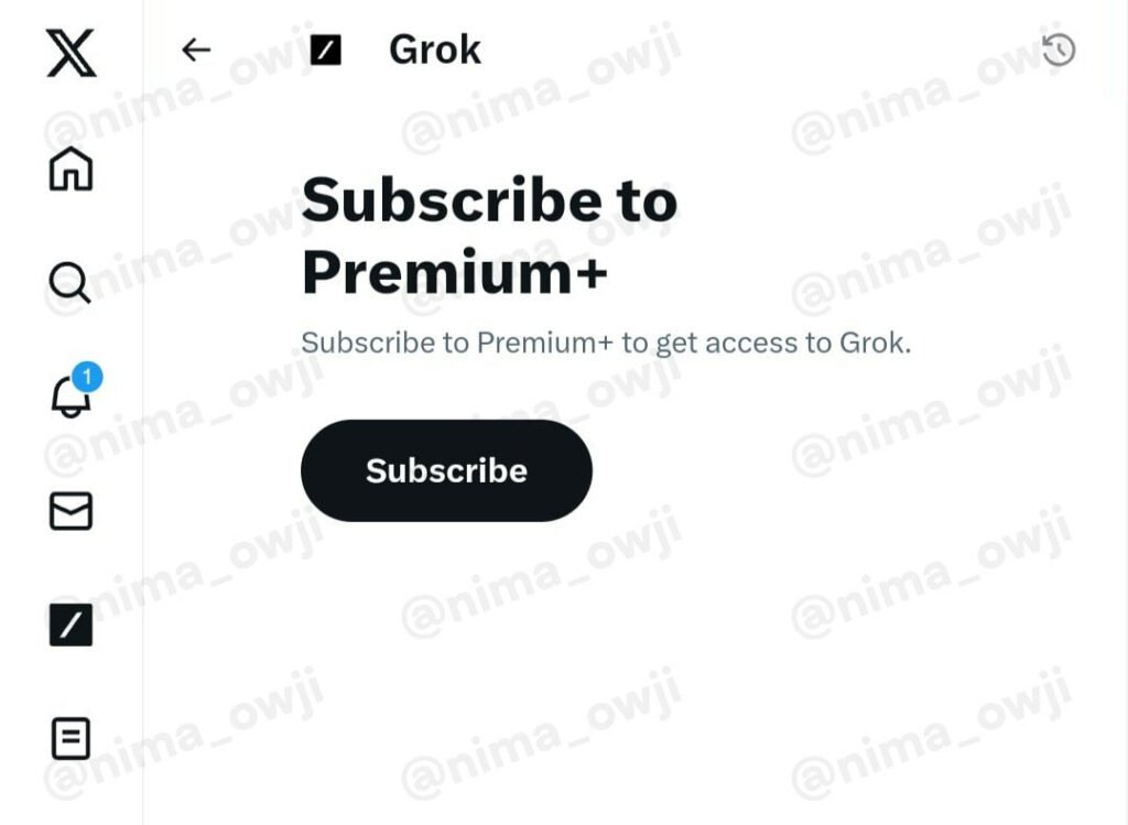 1700722694 60 چت‌بات Grok هفته آینده برای مشترکین پریمیوم ایکس اراعه می‌بشود