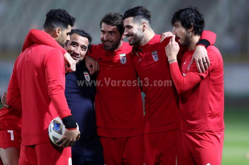 ترکیب تیم ملی را انتخاب کنید