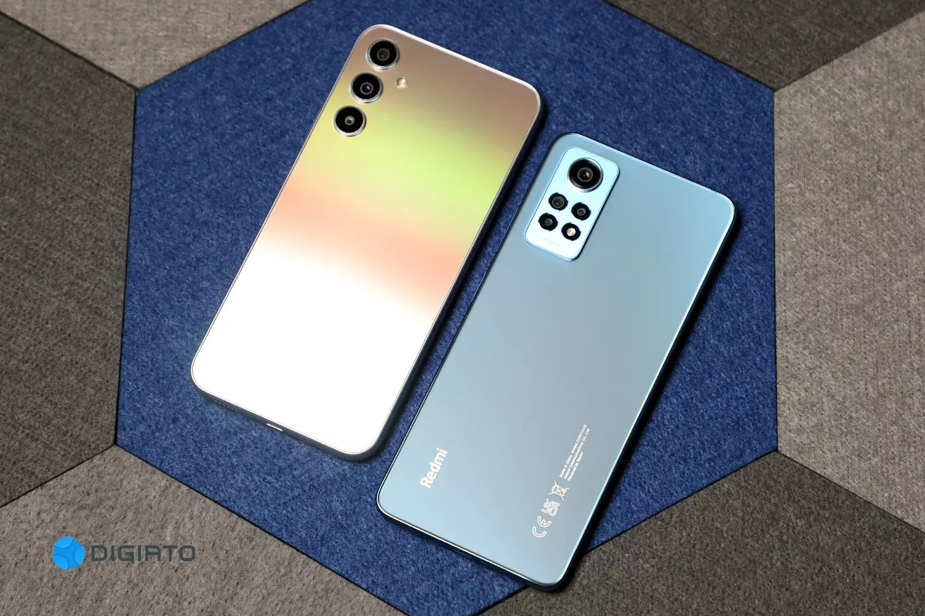 قیاس گلکسی A34 و ردمی نوت ۱۲ پرو 4G + ویدیو 40 مقایسه گلکسی A34 با ردمی نوت 12 پرو 4G