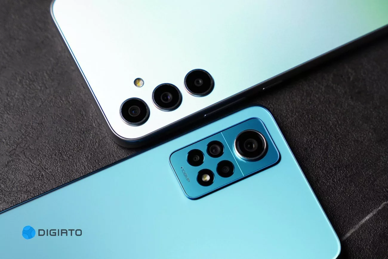 قیاس گلکسی A34 و ردمی نوت ۱۲ پرو 4G + ویدیو 39 مقایسه گلکسی A34 با ردمی نوت 12 پرو 4G