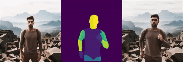 با این مدل هوش مصنوعی افراد را در تصاویر ثابت به حرکت دربیاورید + ویدیو 9 1701946345 870 با این مدل هوش مصنوعی افراد را در تصاویر ثابت