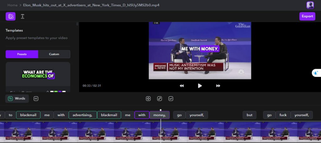 آموزش ابزار هوش مصنوعی ساخت زیرنویس Captions + لینک دانلود 12 1702055419 337 آموزش ابزار هوش مصنوعی ساخت زیرنویس Captions لینک دانلود