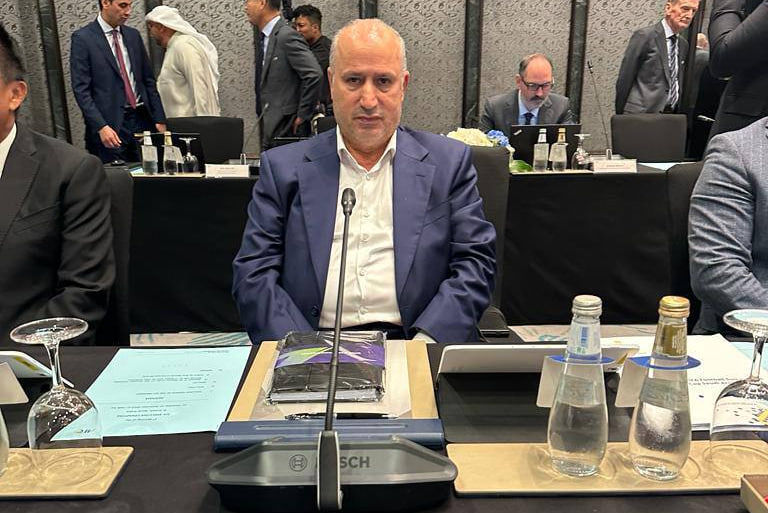 1703257018 تاج در جلسه مهم کنفدراسیون آسیا عکس