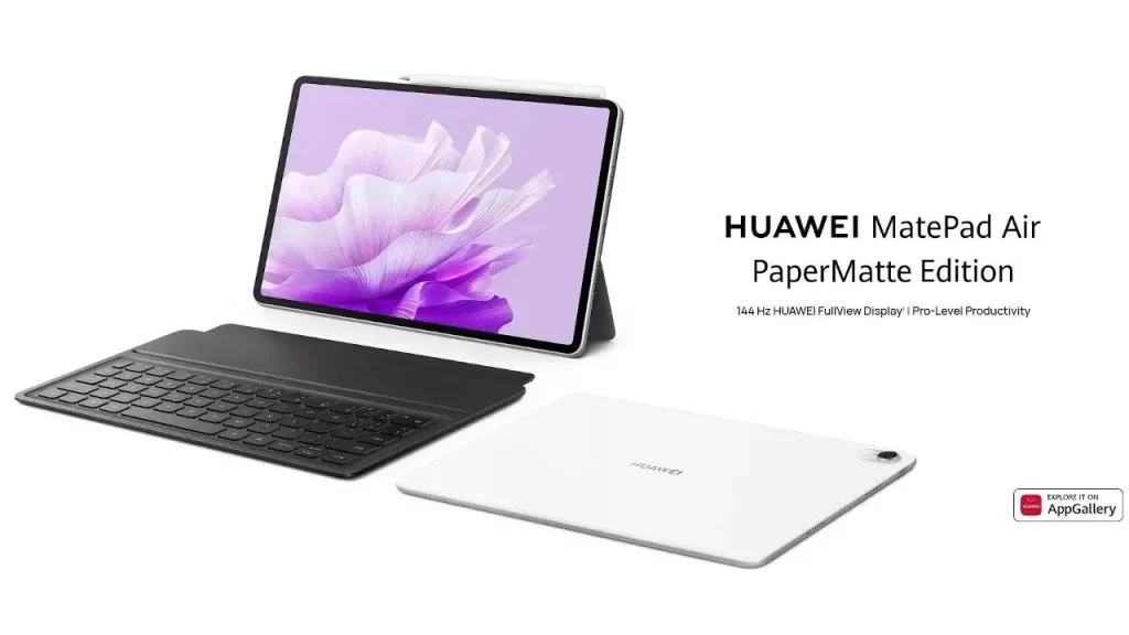 تبلت هواوی میت‌پد ایر PaperMatte Edition با نمایشگری همانند کاغذ.webp