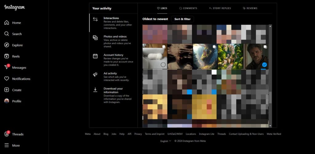 آموزش دیدن پست های لایک شده در اینستا + 3 ترفند حذف لایک سریع 27 1707414744 544 آموزش دیدن پست های لایک شده در اینستا 3