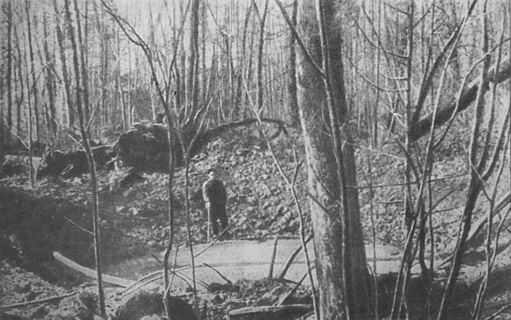 1707795806 تشکیل دهانه برخوردی در شوروی، توسط شهاب‌سنگ سیخوته آلین.webp