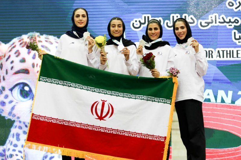 1708486769 دختران دو و میدانی ایران آبرو داری کردند