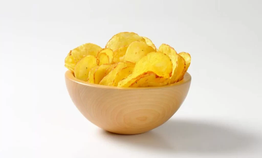 دانشمندان با دستکاری ژنتیکی سیب‌زمینی‌ها چیپس غیرسرطان‌زا تشکیل کرده‌اند.webp