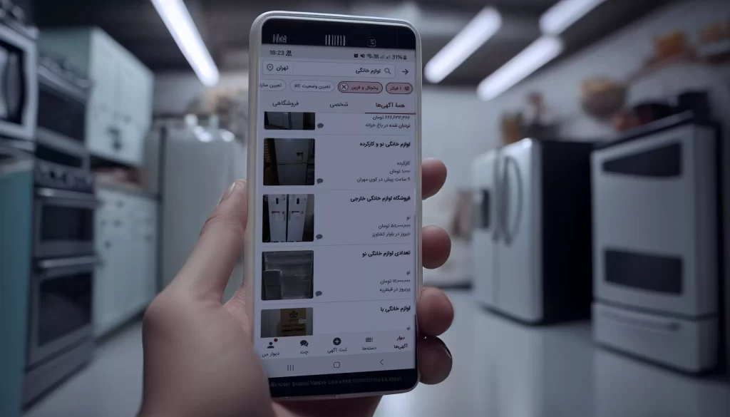 لوازم پخت‌ و پز؛ صدرنشین آگهی‌های لوازم خانگی دیوار.webp