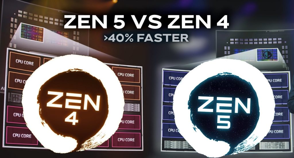1711790974 نسل بعدی پردازنده‌های AMD با هسته Zen 5‌ غوغا به‌پا