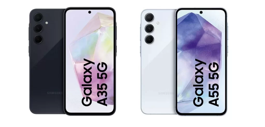 اغاز فروش گلکسی A35 و A55 پیش از معارفه رسمی.webp