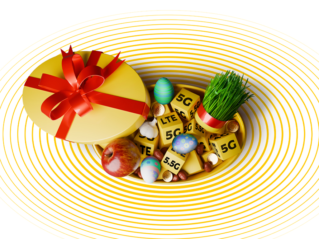 افتاب وطن اعلام عیدی ایرانسل برای نوروز ۱۴۰۳