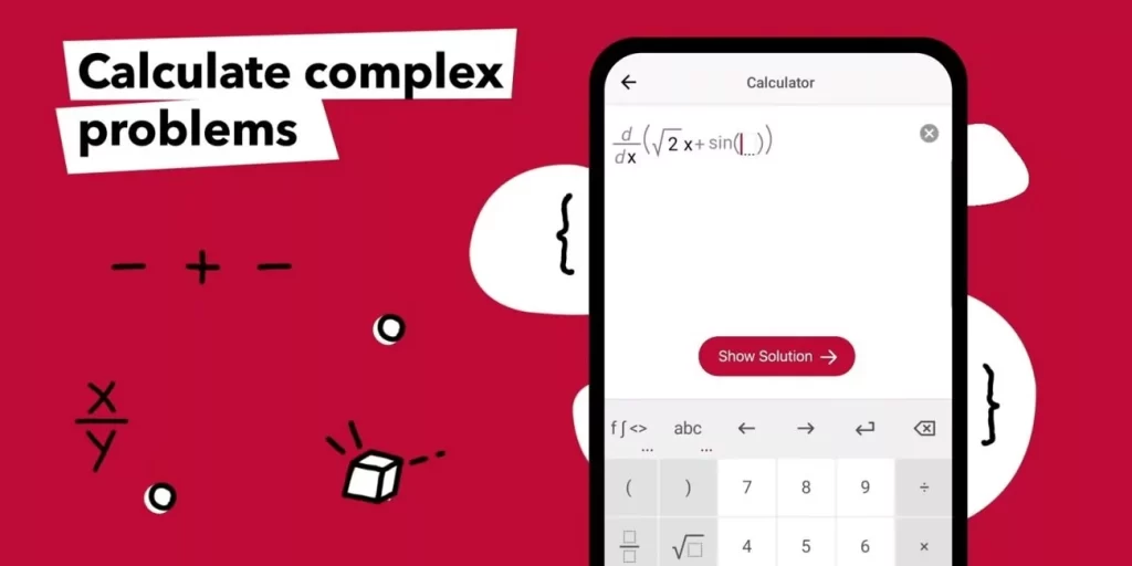 با اپلیکیشن Photomath گوگل با هوش مصنوعی مسائل ریاضی را.webp