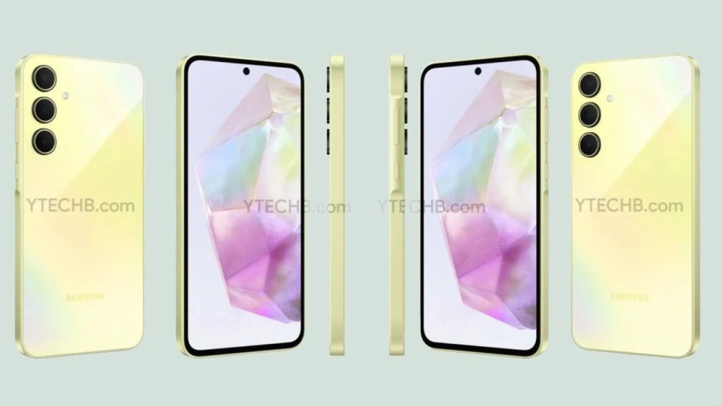 مشخصات کامل و تصاویر گلکسی A35 سامسونگ آشکار شد