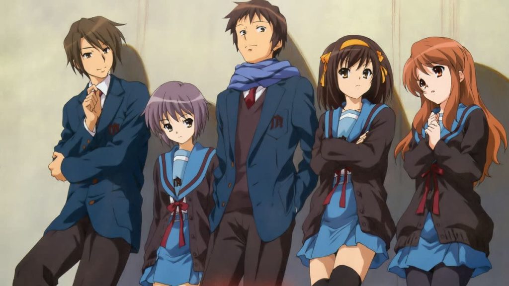 با ۳۰ انیمه ژاپنی برتر و سریالی تاریخ آشنا شوید_آفتاب وطن 197 نمایی از انیمه The Melancholy of Haruhi Suzumiya