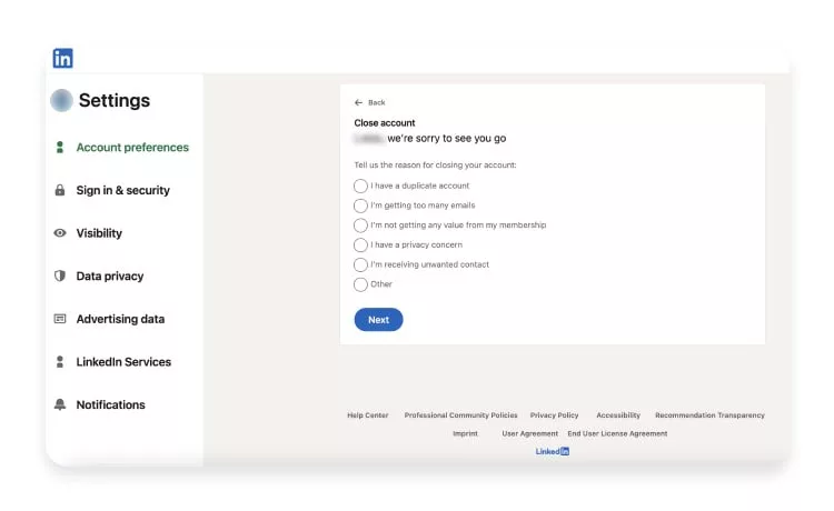 چطور اکانت لینکدین را حذف کنیم؟_آفتاب وطن 26 1714843162 638 چطور اکانت لینکدین را حذف کنیم؟ آفتاب وطن.webp