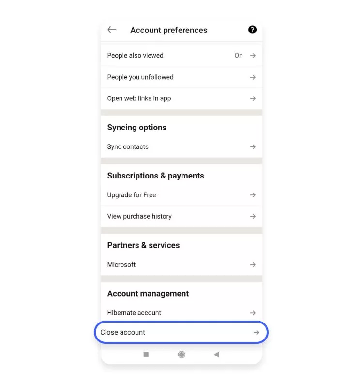 چطور اکانت لینکدین را حذف کنیم؟_آفتاب وطن 30 1714843163 703 چطور اکانت لینکدین را حذف کنیم؟ آفتاب وطن.webp