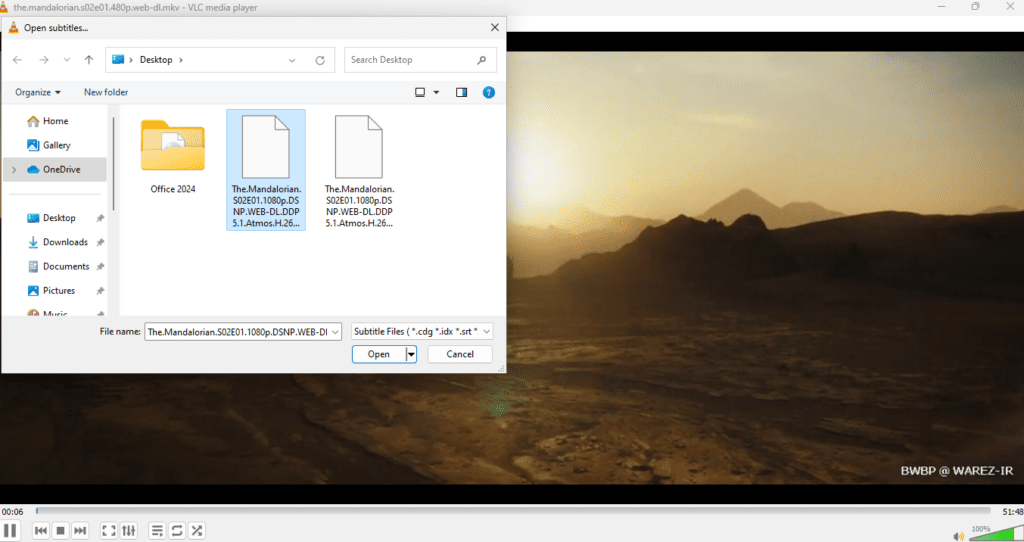 آموزش جامع چسباندن زیرنویس به فیلم در کامپیوتر و ویندوز_آفتاب وطن 14 چسباندن زیرنویس به فیلم در ویندوز با VLC