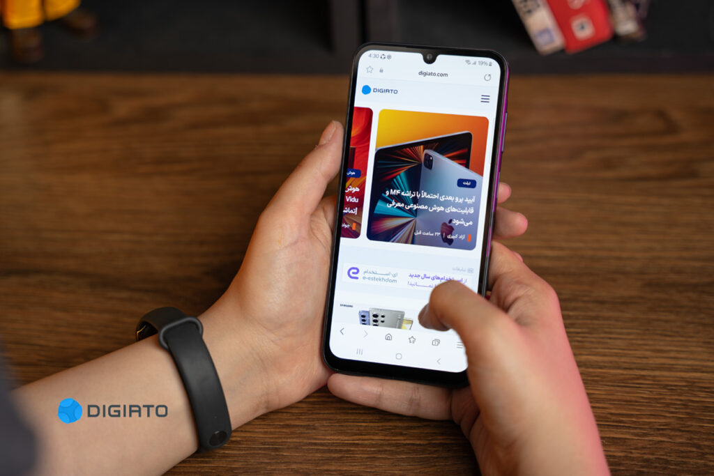 بازدید گوشی گلکسی A25 5G سامسونگ: از هرنظر متوسط_آفتاب وطن 21 گوشی Galaxy A25 5G