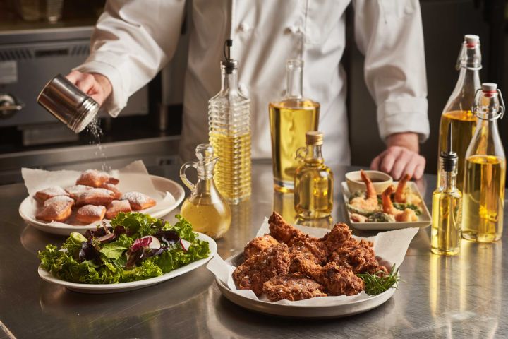 آشپزی با روغن‌های گیاهی