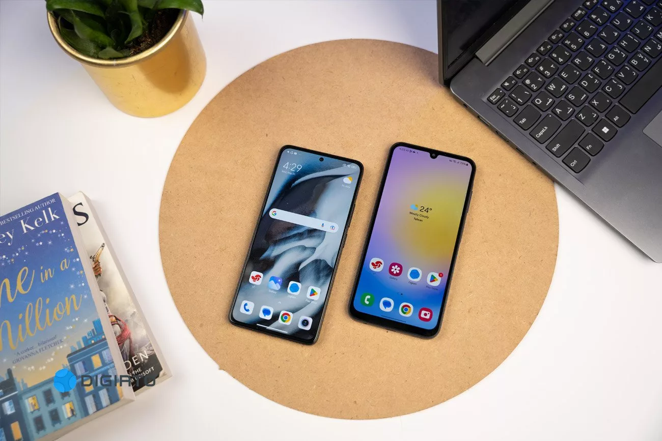 قیاس ردمی نوت ۱۳ 4G و گلکسی A25 سامسونگ_آفتاب وطن 23 مقایسه ردمی نوت ۱۳ 4G با گلکسی A25