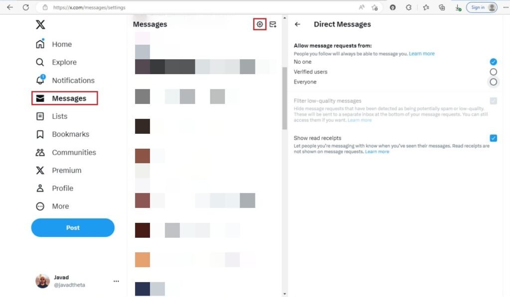 دایرکت ایکس کجاست؟ | آموزش کامل ارسال مطلب خصوصی در ایکس_آفتاب وطن 42 1716585909 910 دایرکت ایکس کجاست؟ آموزش کامل ارسال مطلب خصوصی در