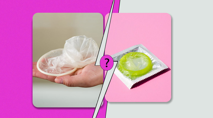 کاندوم زنانه؛ انواع، مزایا، معایب و روش استفاده_آفتاب وطن 6 تفاوت کاندوم زنانه و مردانه