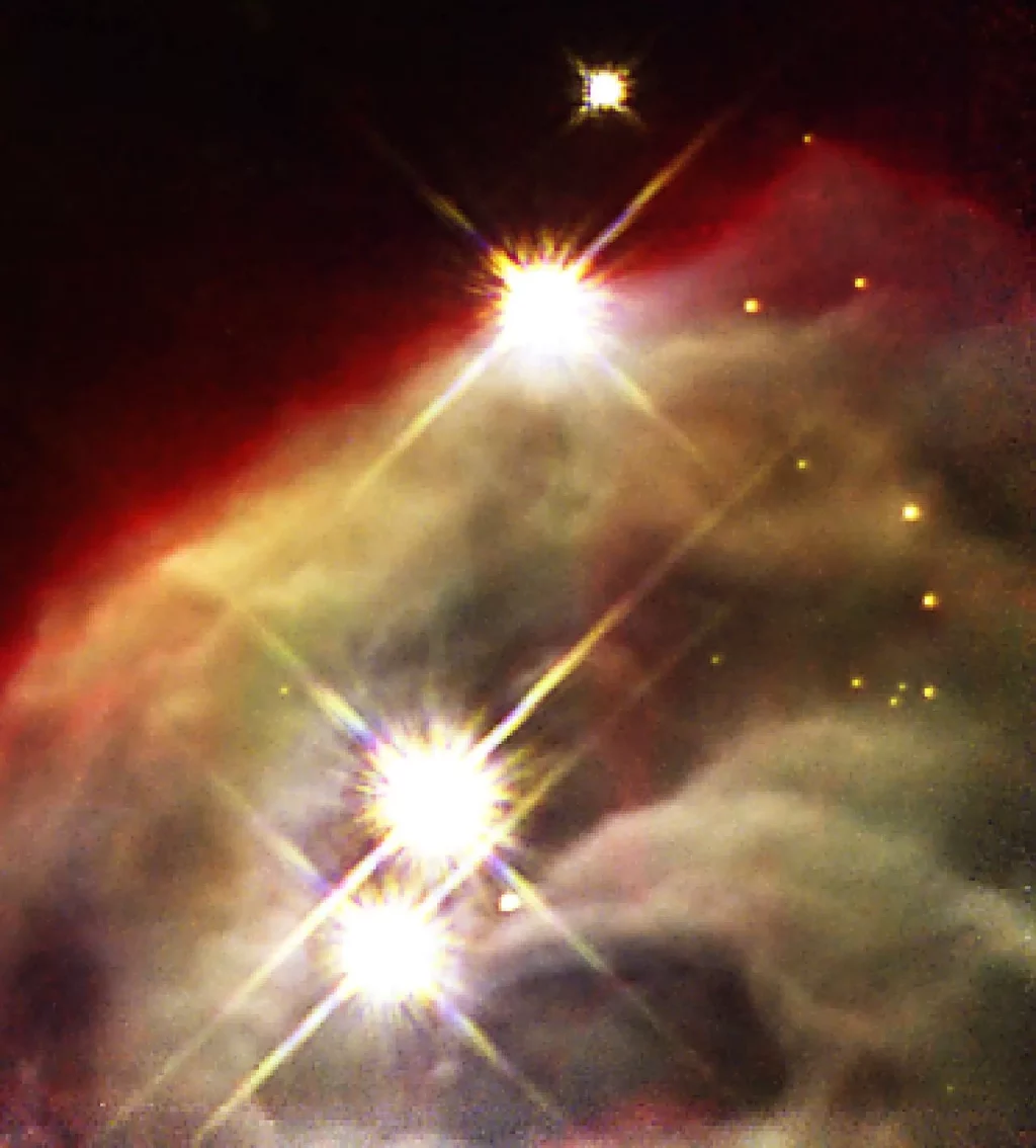 اولین عکس طیف‌نگار مادون قرمز نیکموس بعد از سه سال آفتاب.webp