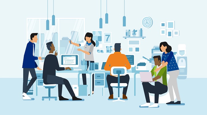 ۱۱ ویژگی محیط کار مثبت + اهمیت تشکیل محل کار سالم_آفتاب وطن 6 محیط کار مثبت