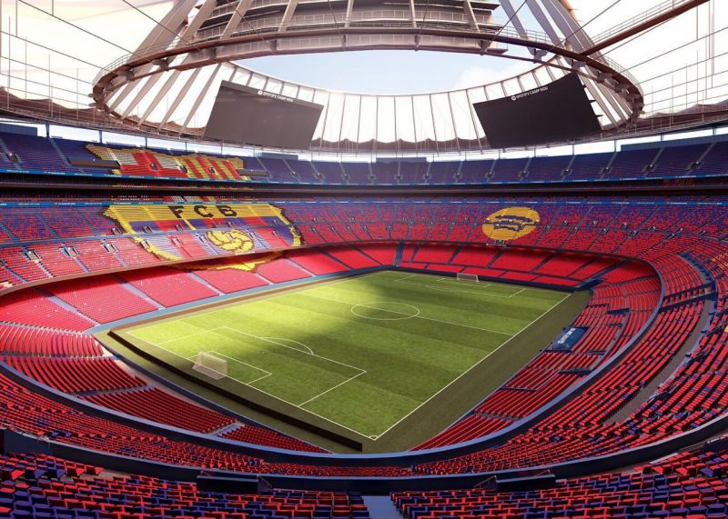 1724171307 زیباترین ورزشگاه دنیا را ببینید بارسا حریف می‌طلبد‌ آفتاب وطن