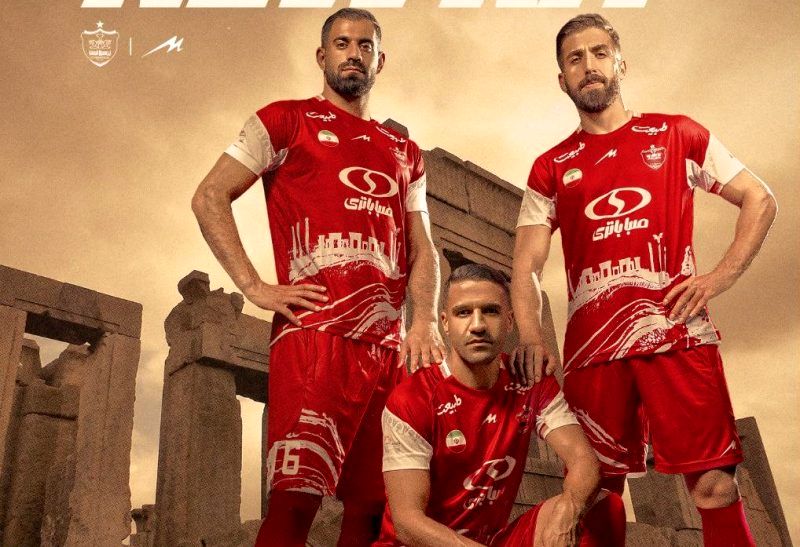 رونمایی از کیت متفاوت پرسپولیس برای فصل جدید آفتاب وطن