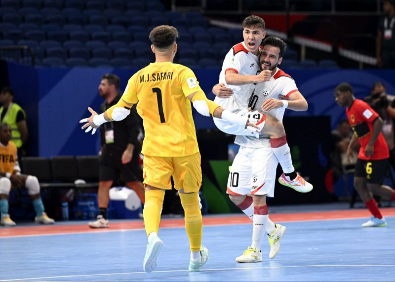 1726450842 برد تاریخی افغانستان روبه رو نایب قهرمان آفریقا آفتاب وطن