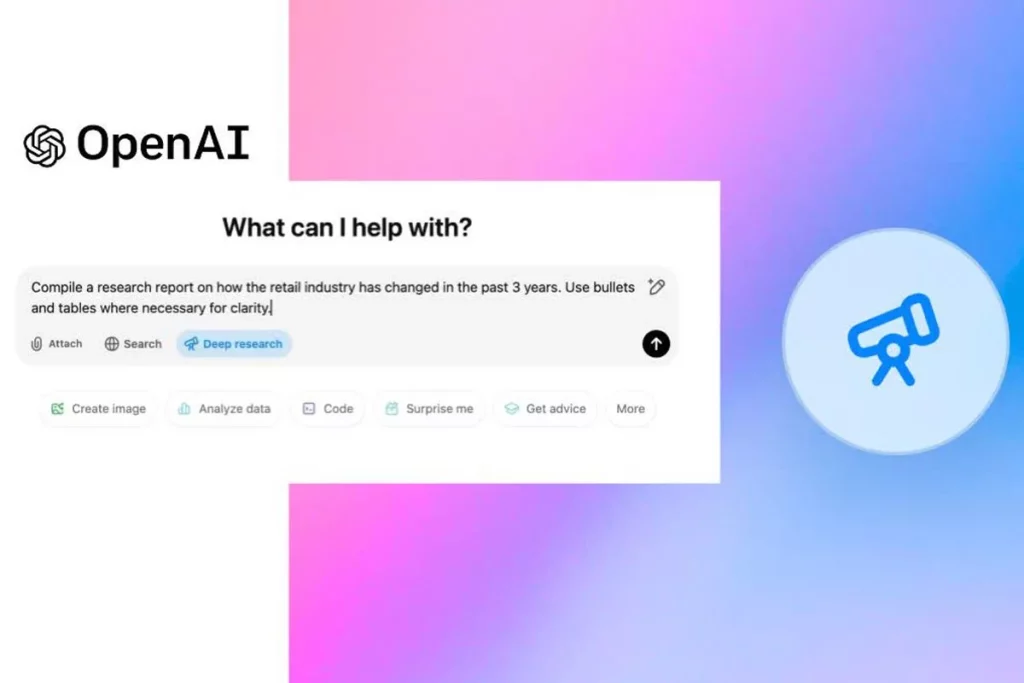 1745593962 OpenAI از نسخه سبک‌تر جستجوی عمیق با امکان دفعات منفعت.webp