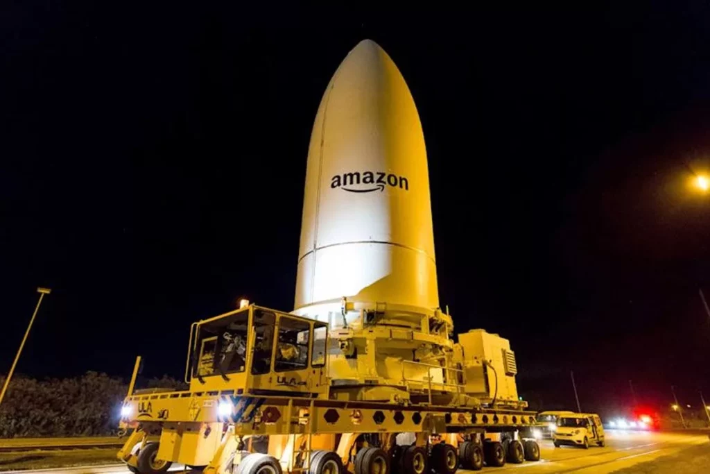 آمازون 27 ماهواره پروژه کویپر را به فضا می‌فرستد تا.webp