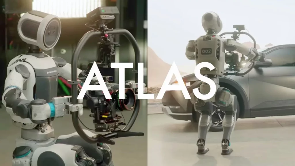ربات انسان‌نمای اطلس برای اولین بار فیلمبردار سینما شد.webp