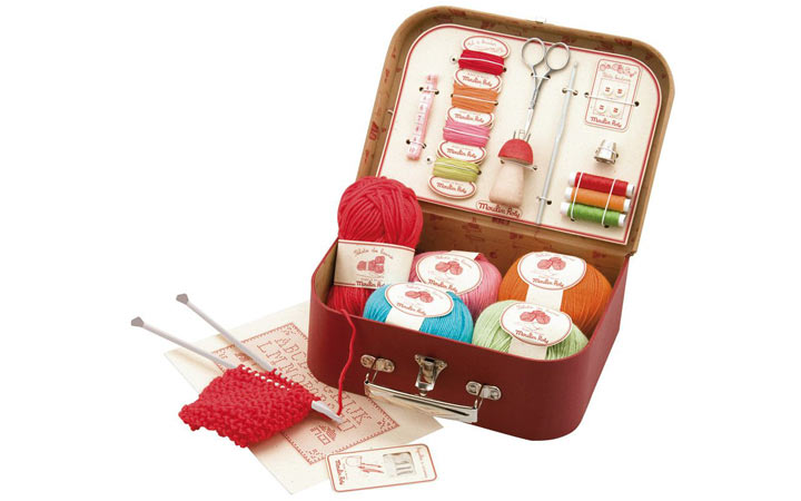 کادو برای نوجوان دختر - ست بافتنی