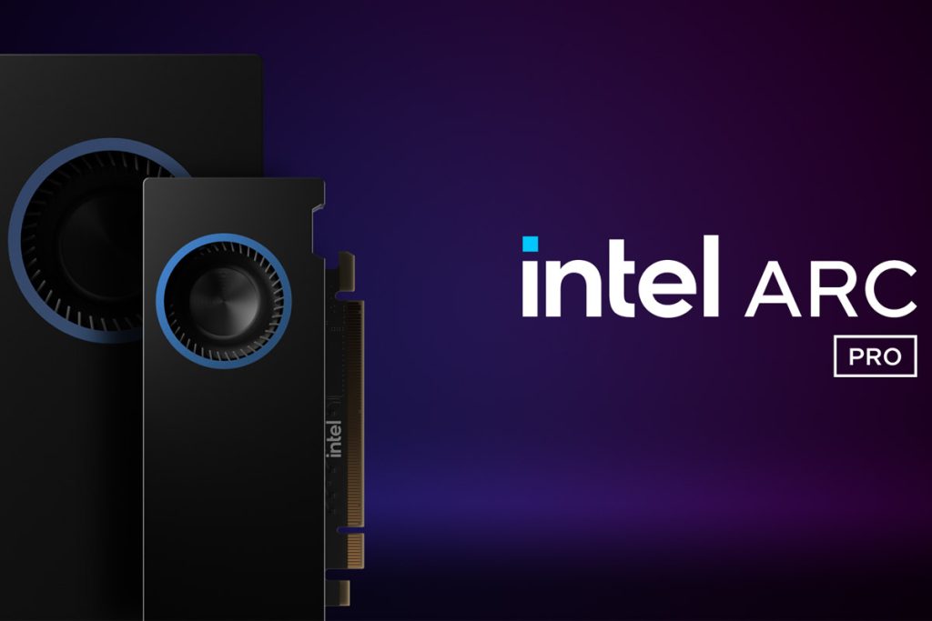 1747660970 اینتل از کارت‌های گرافیک آرک پرو B60 و B50 با