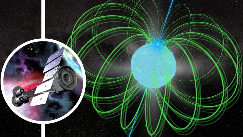 1749003070 ثبت قطبش پرتوهای ایکس از یک مگنتار فعال برای اولین‌بار