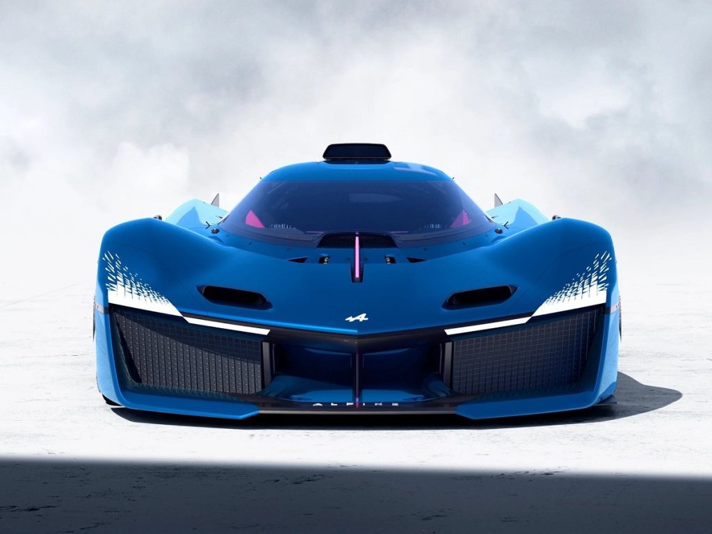 1749219625 ابرخودرو آلپاین با ۱۰۰۰ اسب بخار قوت هیبریدی خود، فراری